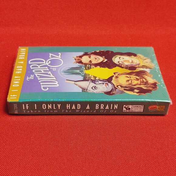 VTG The Wizard of Oz If I Only Had A Brain Audio Cassette New Sealed 1998 - Picture 6 of 7
